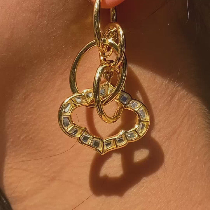 Amara Interlocked Mughal Earrings