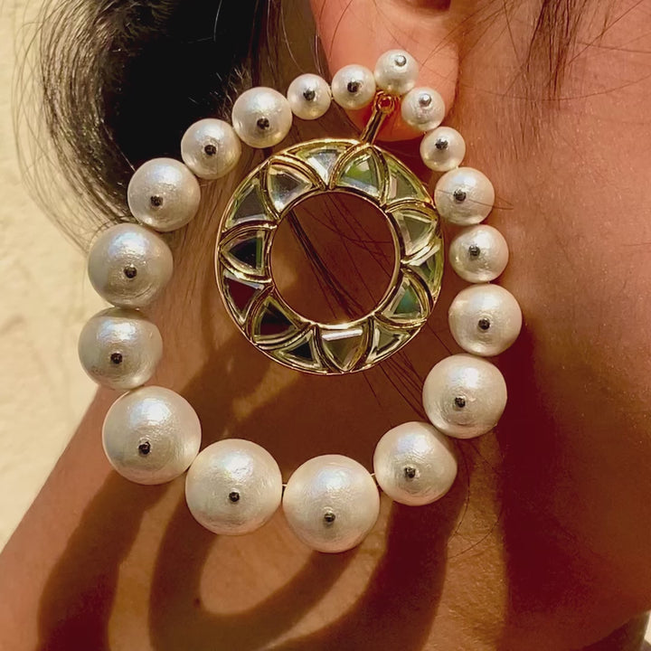 Amara Statement Droplet Earrings