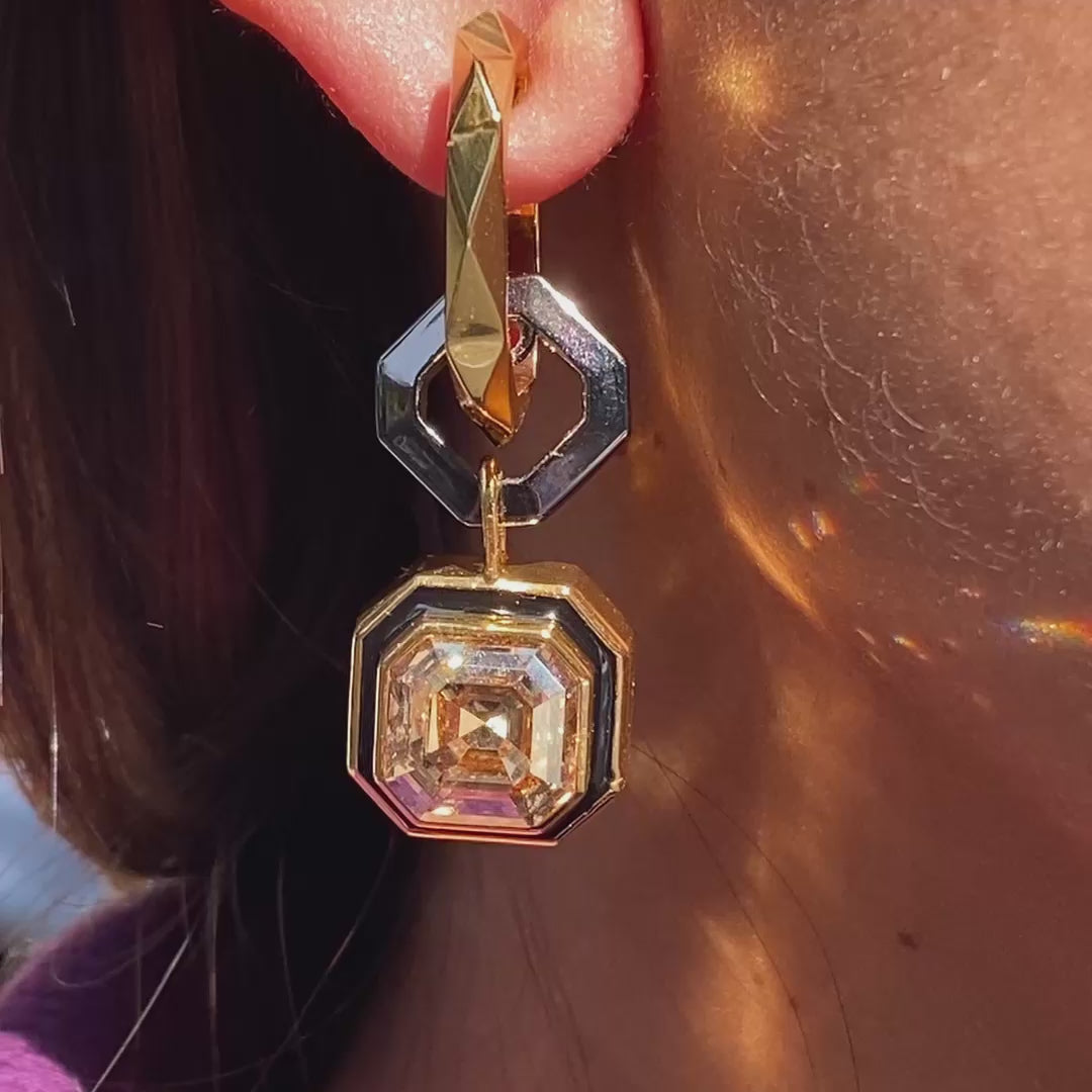 Bling Link Crystal Huggies