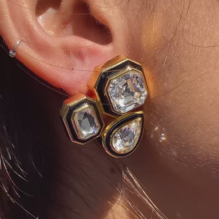 Bougie Trio Studs