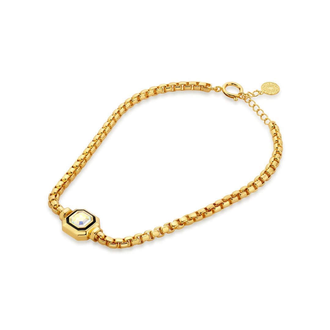 Joan Amethyst Gold Bracelet - Isharya | Modern Indian Jewelry