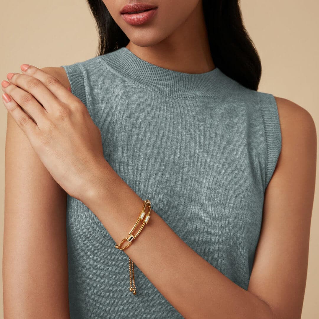 Link In Bolo Bracelet - Isharya | Modern Indian Jewelry