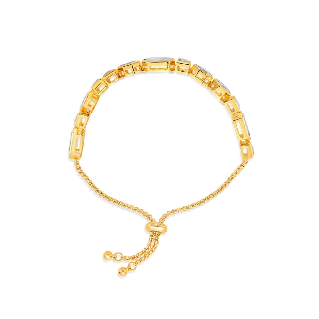 Mirror Bolo Tennis Bracelet - Isharya | Modern Indian Jewelry