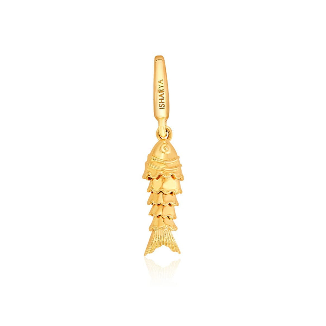 Dancing Matsya Charm - Isharya | Modern Indian Jewelry