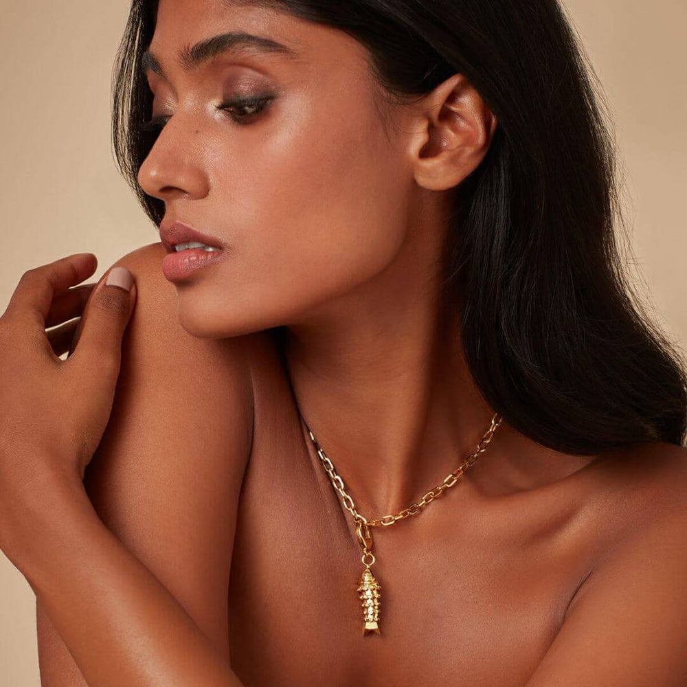 Dancing Matsya Charm - Isharya | Modern Indian Jewelry