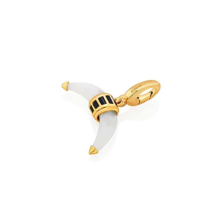 Double Horn Charm - Isharya | Modern Indian Jewelry