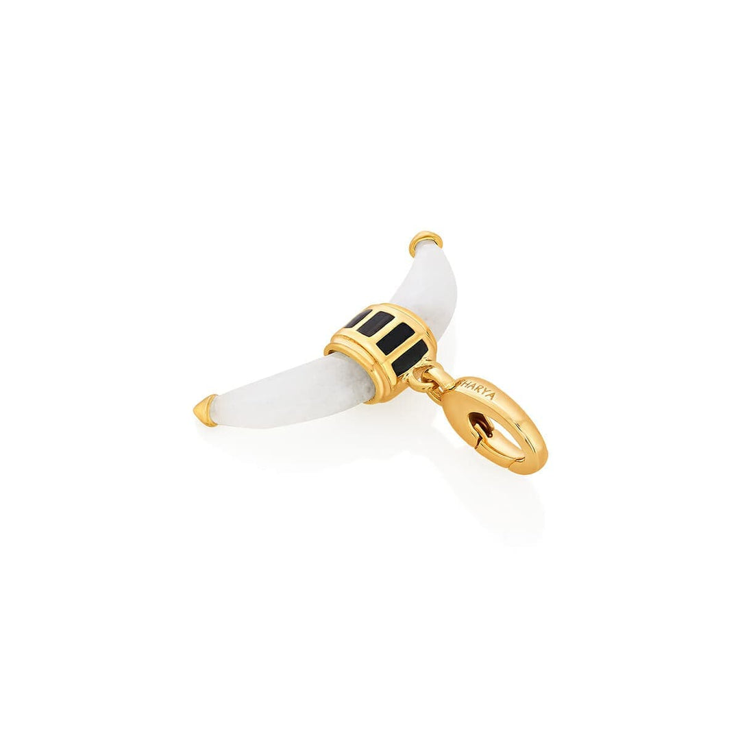 Double Horn Charm - Isharya | Modern Indian Jewelry