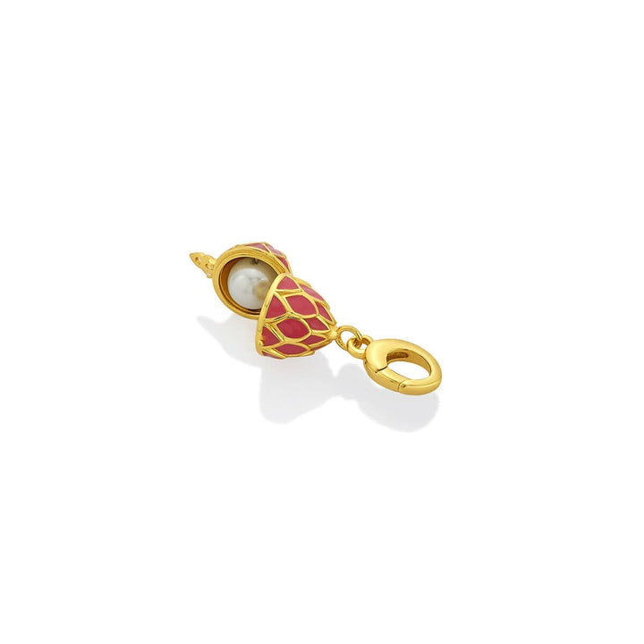 Fabergé Egg Lotus Charm  - Isharya | Modern Indian Jewelry
