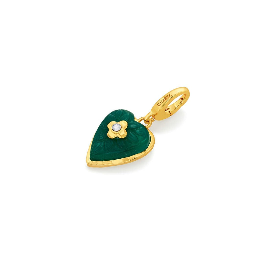Heritage Lucky Heart Charm - Isharya | Modern Indian Jewelry