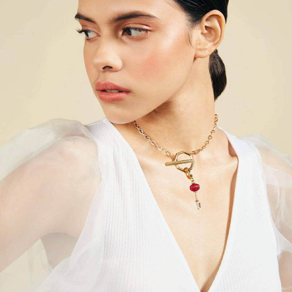 Keys to the Future Charm - Isharya | Modern Indian Jewelry