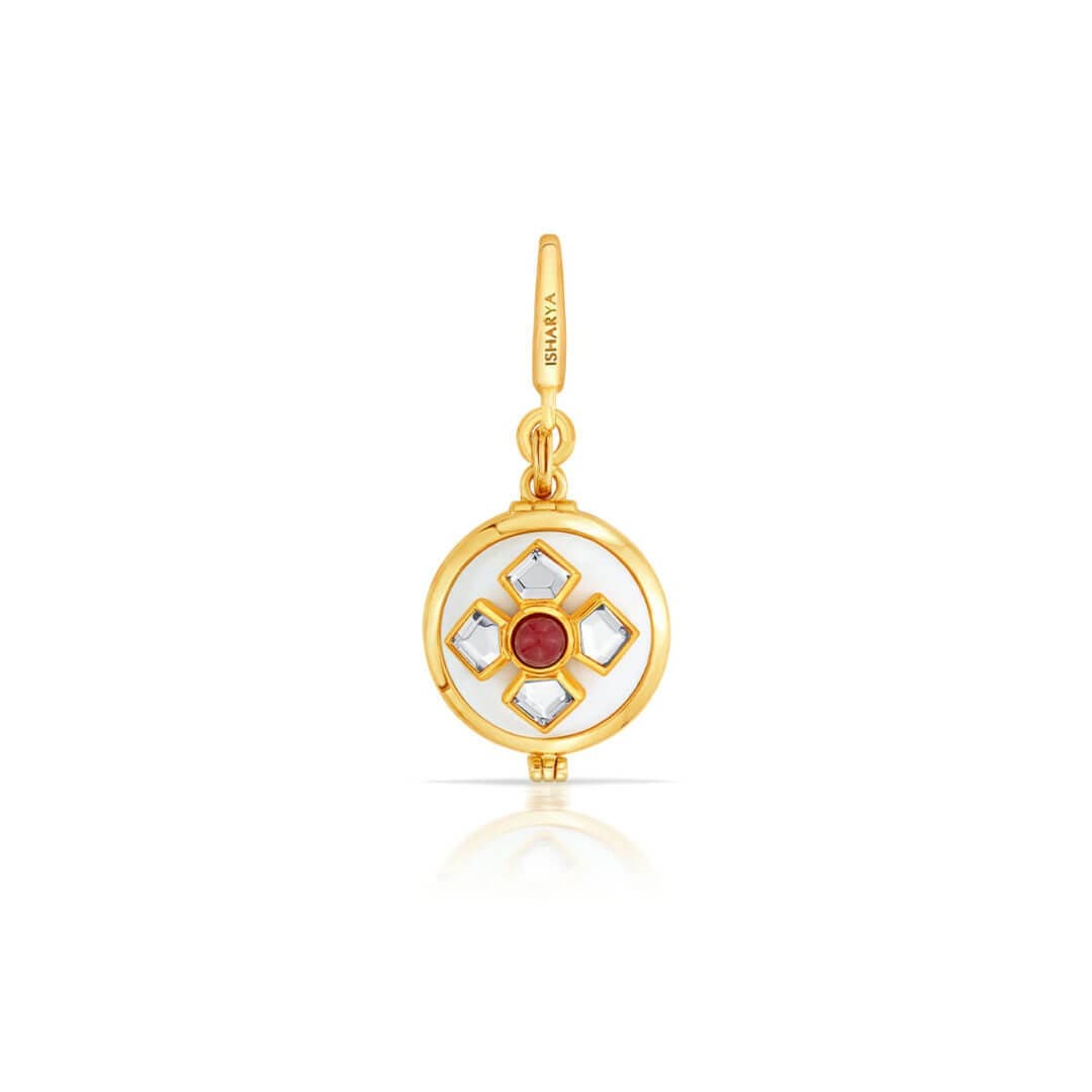 Nizam Locket Charm - Isharya | Modern Indian Jewelry
