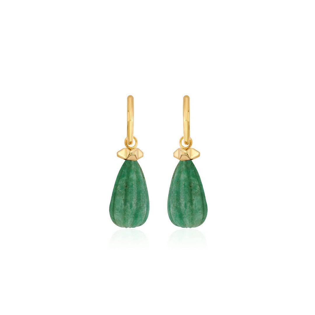 Amazonite Legacy Earrings - Isharya | Modern Indian Jewelry