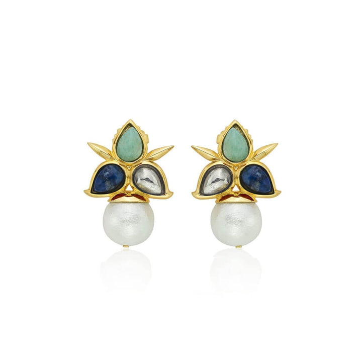 Marsala Noor Drop Earrings - Isharya | Modern Indian Jewelry