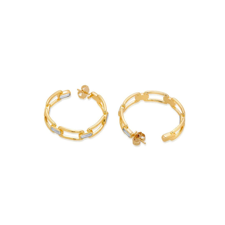 Connect Hoop Earrings - Isharya | Modern Indian Jewelry