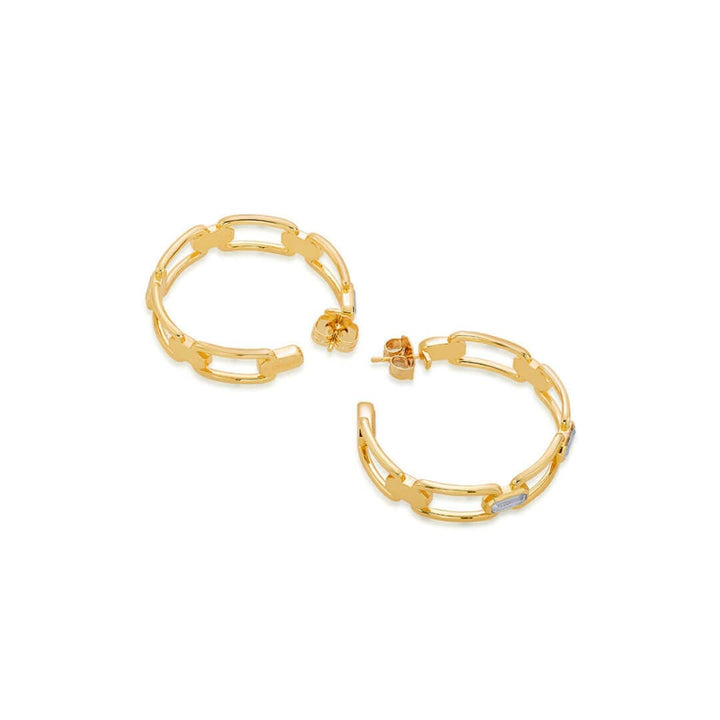 Connect Hoop Earrings - Isharya | Modern Indian Jewelry