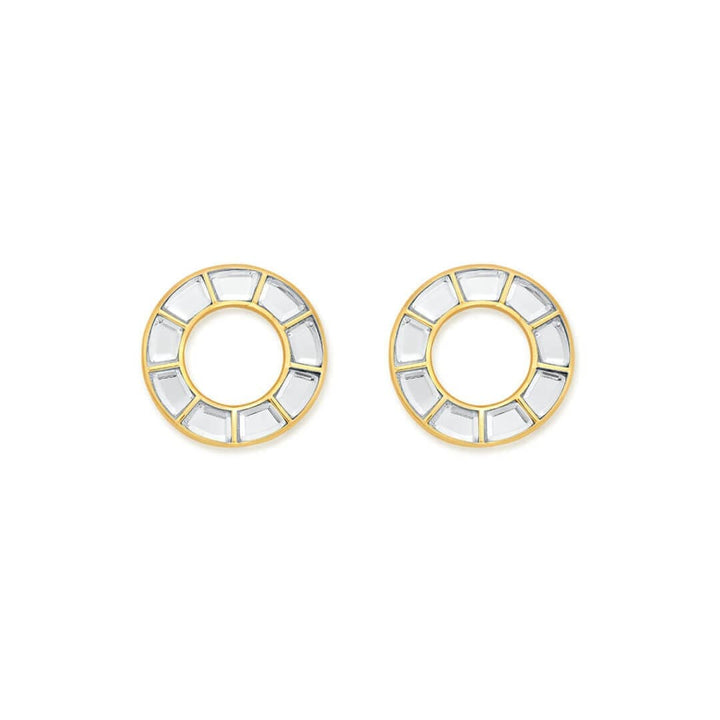 Eternity Stud Earrings - Isharya | Modern Indian Jewelry