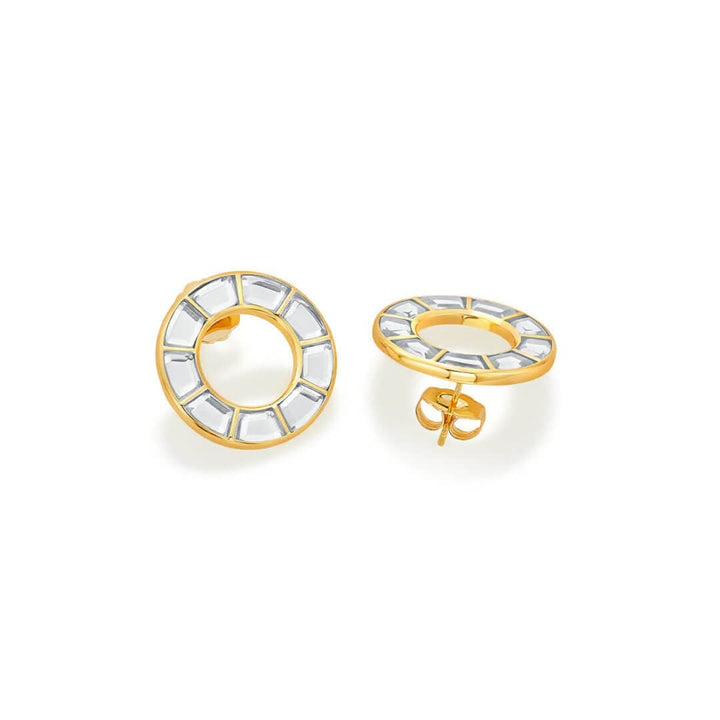 Eternity Stud Earrings - Isharya | Modern Indian Jewelry