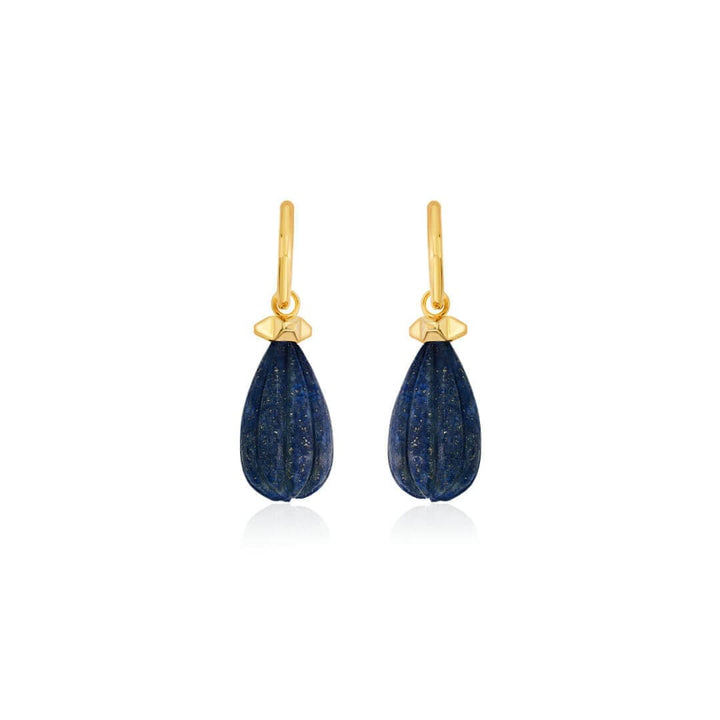 Lapis Drop Earrings - Isharya | Modern Indian Jewelry