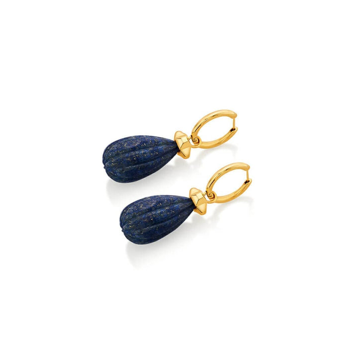 Lapis Drop Earrings - Isharya | Modern Indian Jewelry