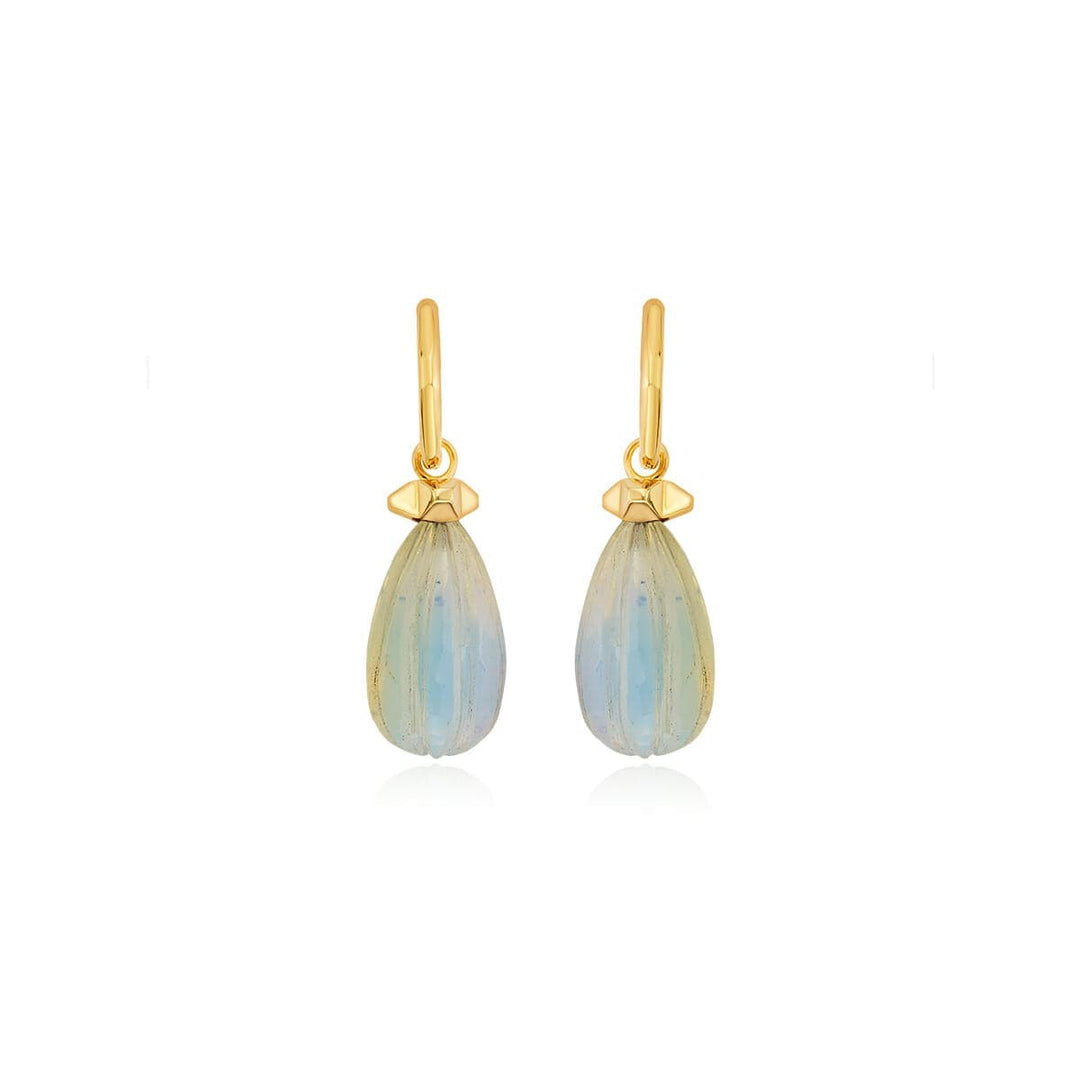 Moonstone Legacy Earrings - Isharya | Modern Indian Jewelry