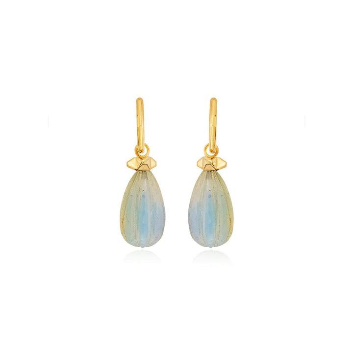 Moonstone Legacy Earrings - Isharya | Modern Indian Jewelry