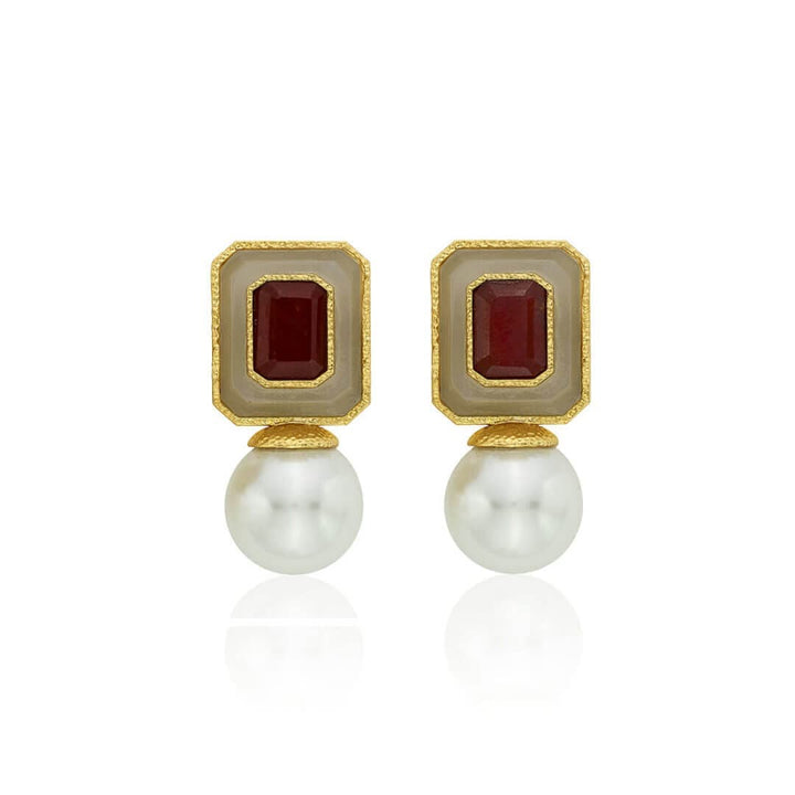 Noor Drop Earrings - Isharya | Modern Indian Jewelry