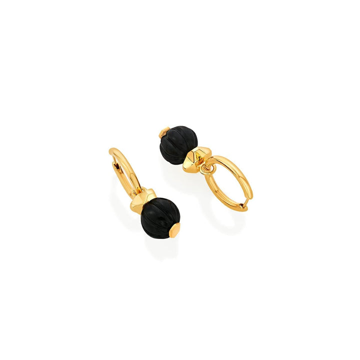 Bead Hoops - Isharya | Modern Indian Jewelry