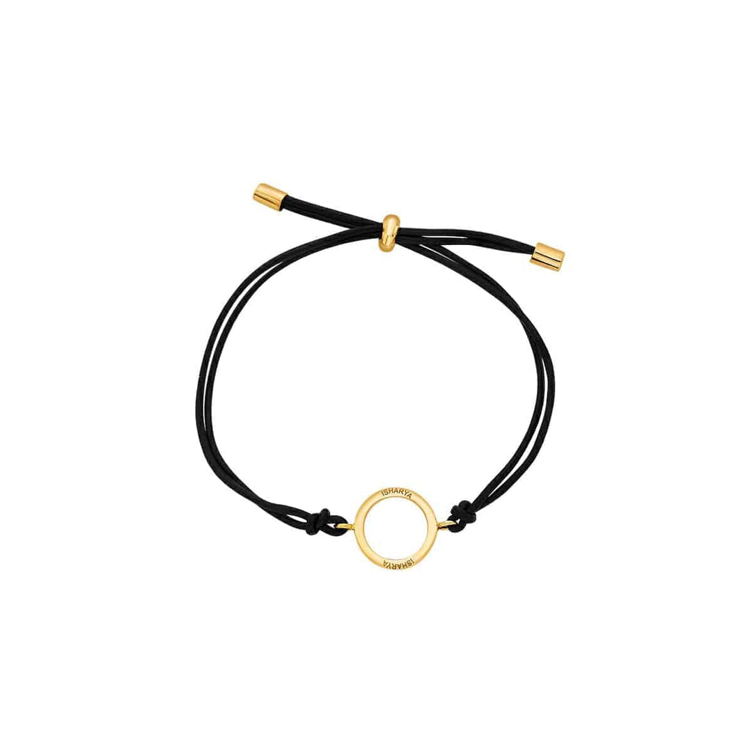 Personalizable Leather Braided Bolo - Isharya | Modern Indian Jewelry