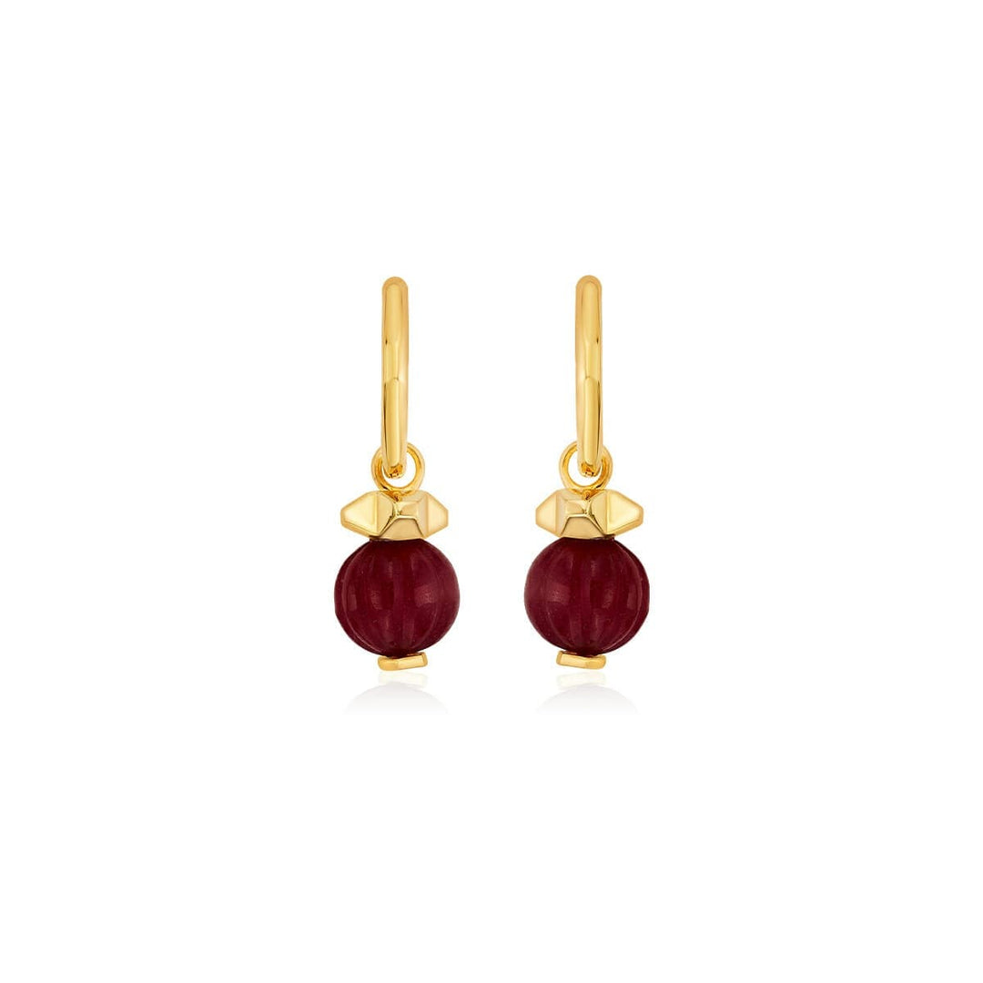 Bead Hoops - Isharya | Modern Indian Jewelry