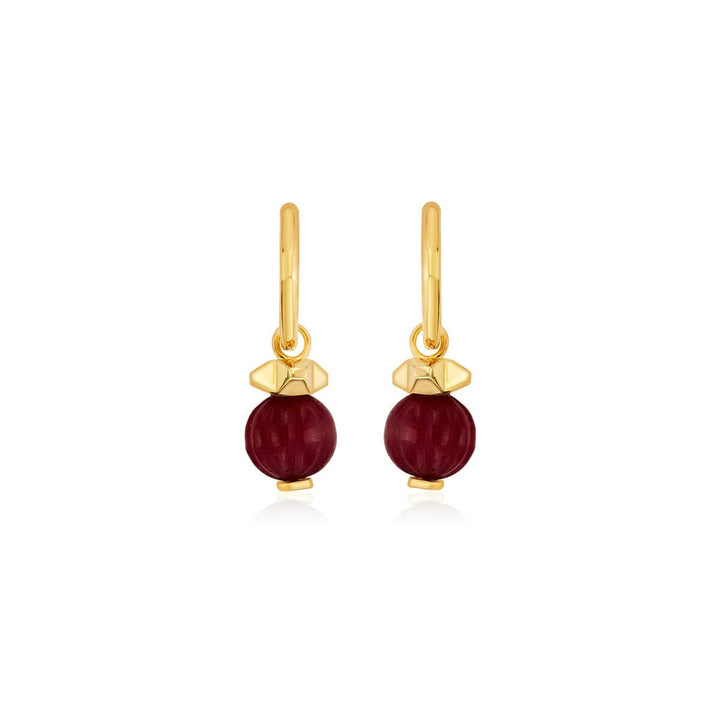 Bead Hoops - Isharya | Modern Indian Jewelry