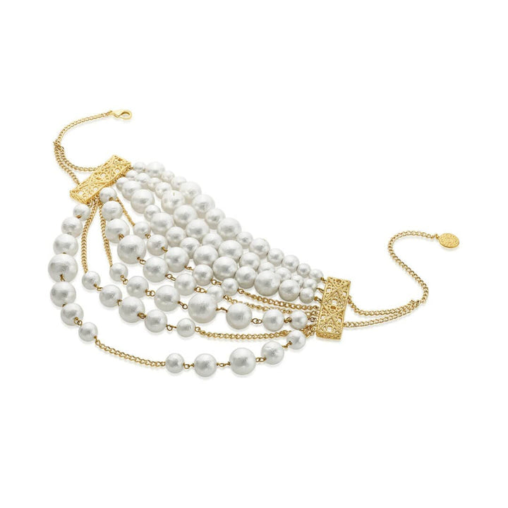 Temple Muse 8 Strand choker (Deepika) - Isharya | Modern Indian Jewelry