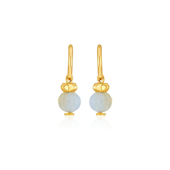 Bead Hoops - Isharya | Modern Indian Jewelry