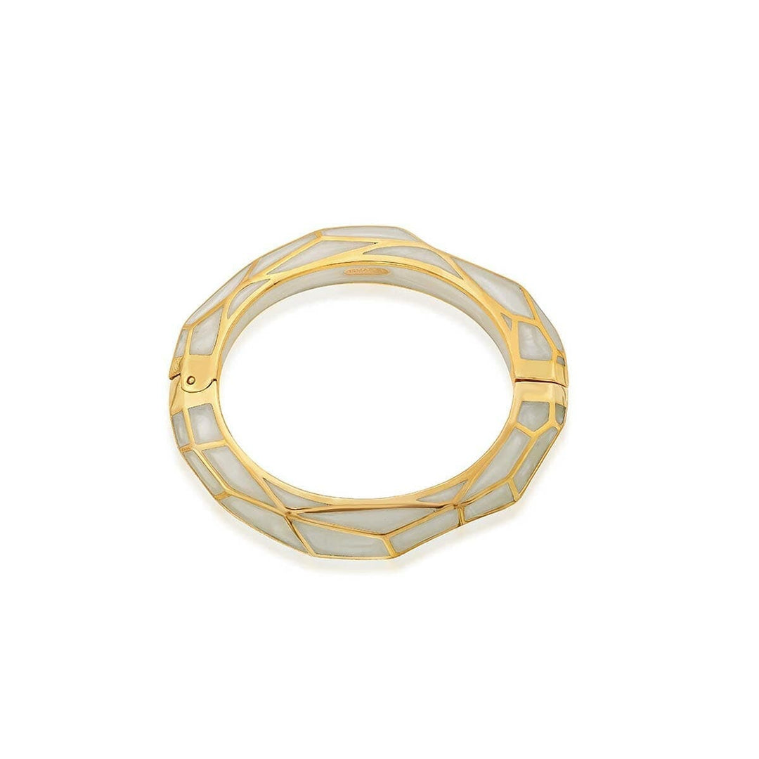 Louvre Hinged Bangle - Isharya | Modern Indian Jewelry
