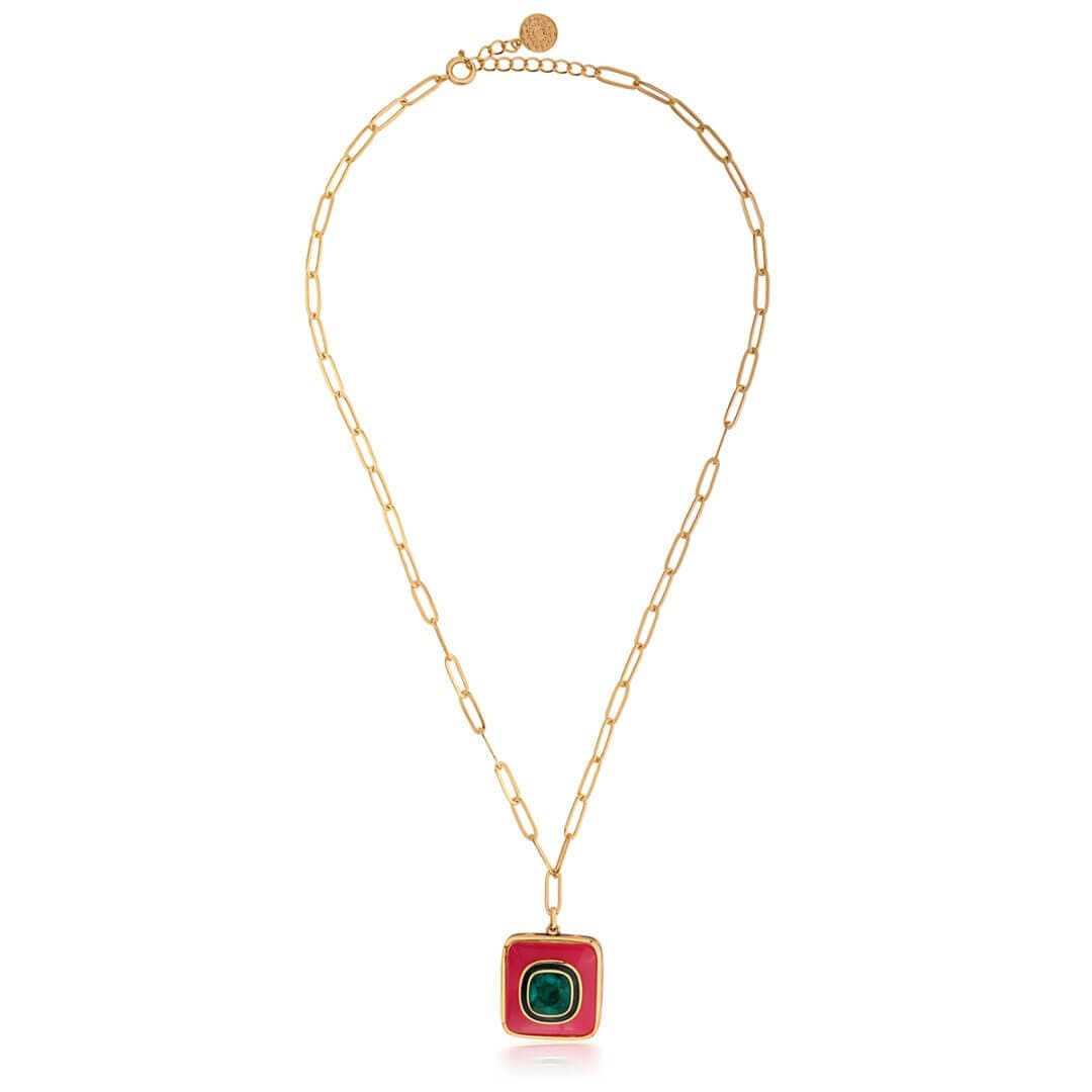 Amour Resin Necklace - Isharya | Modern Indian Jewelry