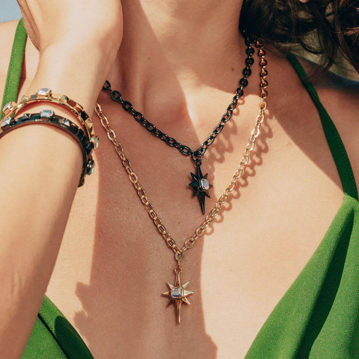 Dia North Star Necklace - Isharya | Modern Indian Jewelry