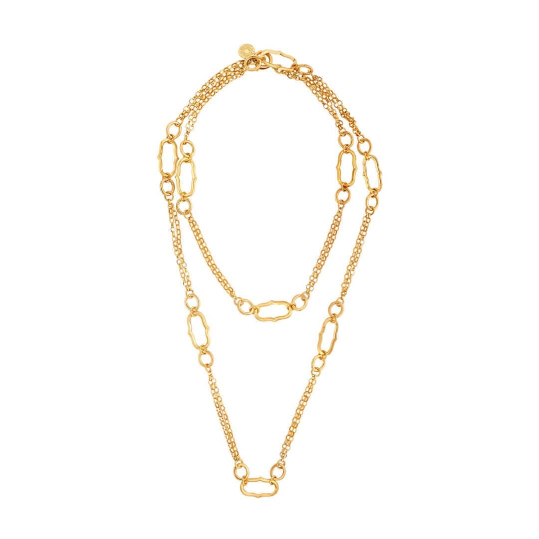 Personalizable Mughal Long Necklace - Isharya | Modern Indian Jewelry