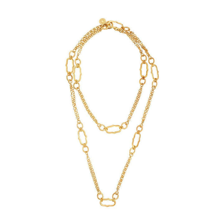Personalizable Mughal Long Necklace - Isharya | Modern Indian Jewelry