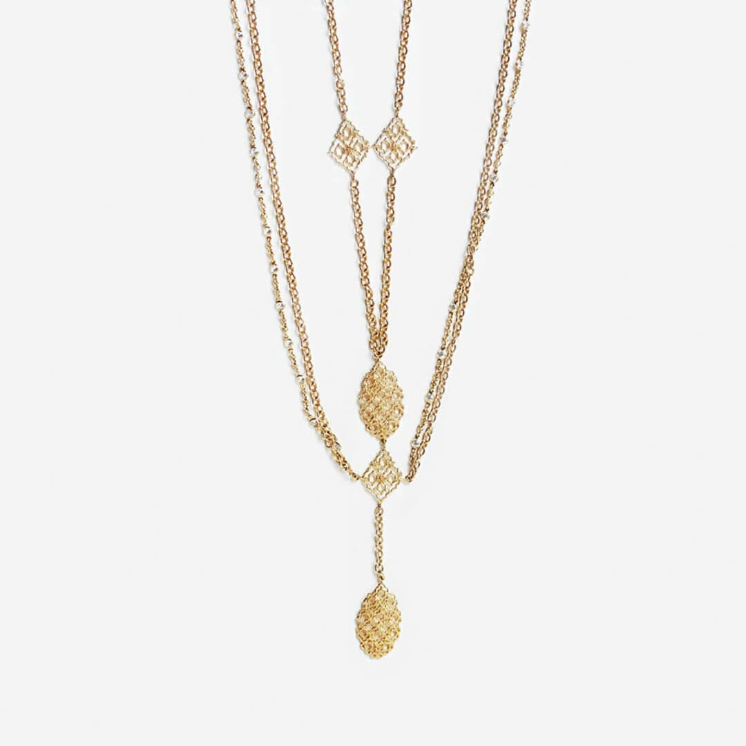 Royal Filigree Harness and Necklace - Isharya | Modern Indian Jewelry