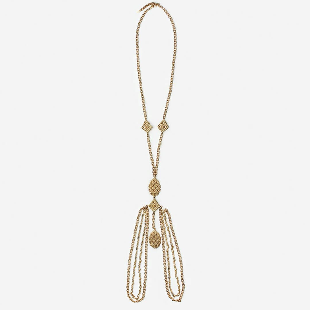 Royal Filigree Harness and Necklace - Isharya | Modern Indian Jewelry