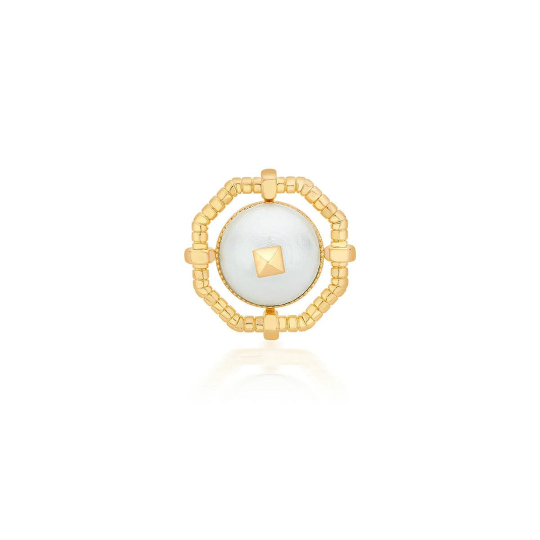 Cox Pearl Ring - Isharya | Modern Indian Jewelry