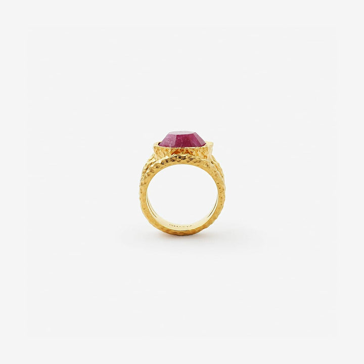 Orchid Goddess Triple Band Ring - Isharya | Modern Indian Jewelry