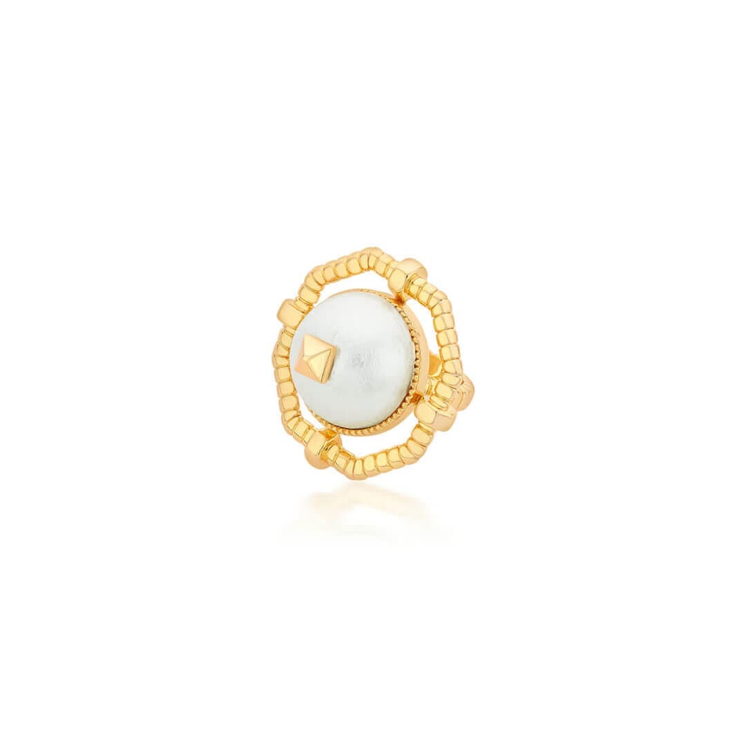 Cox Pearl Ring - Isharya | Modern Indian Jewelry