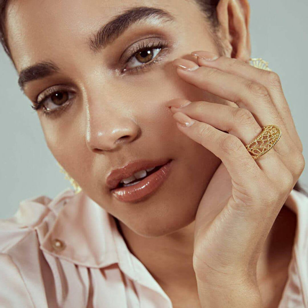 Gypsy Soul 3D Ring - Isharya | Modern Indian Jewelry