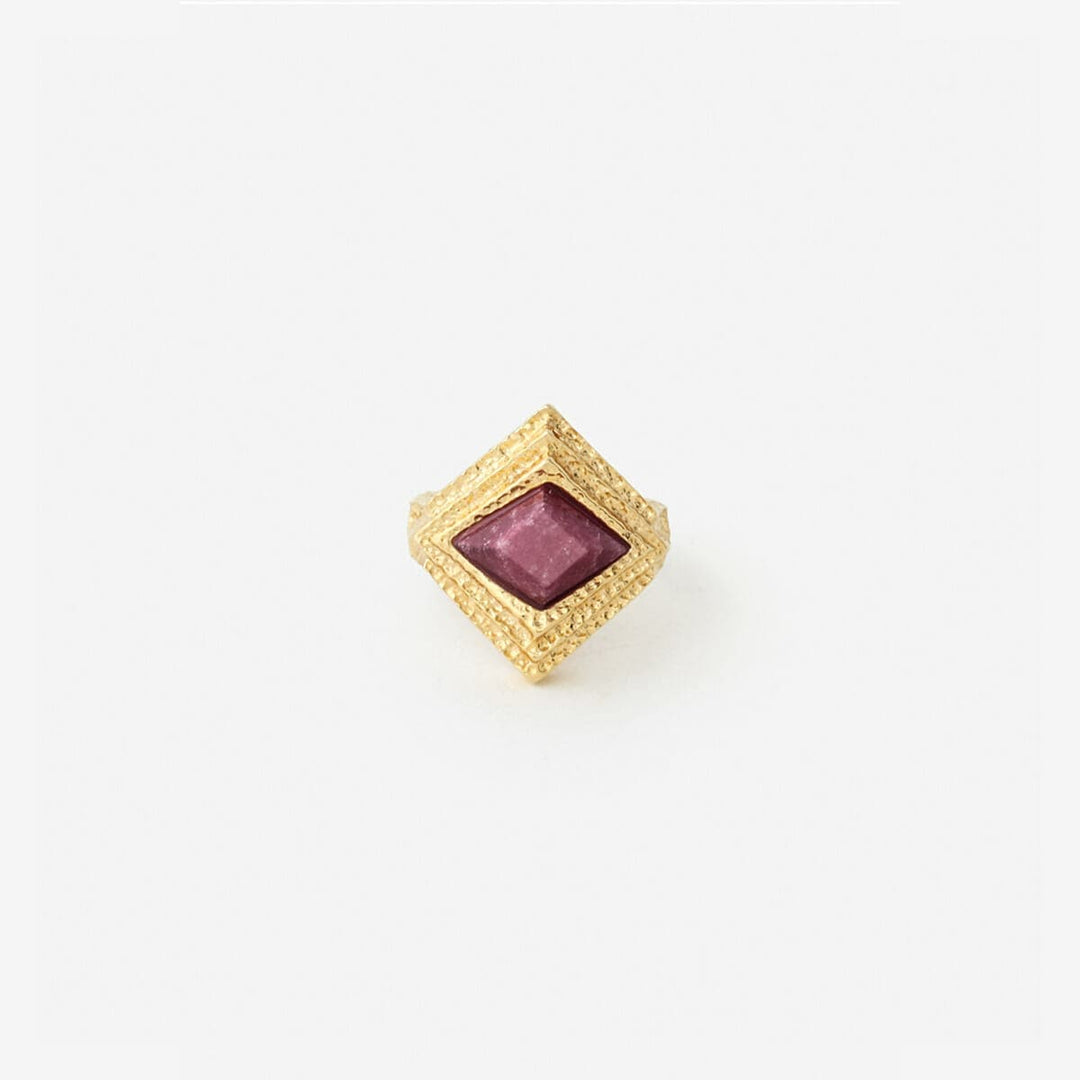 Marsala Origami Midi Ring - Isharya | Modern Indian Jewelry