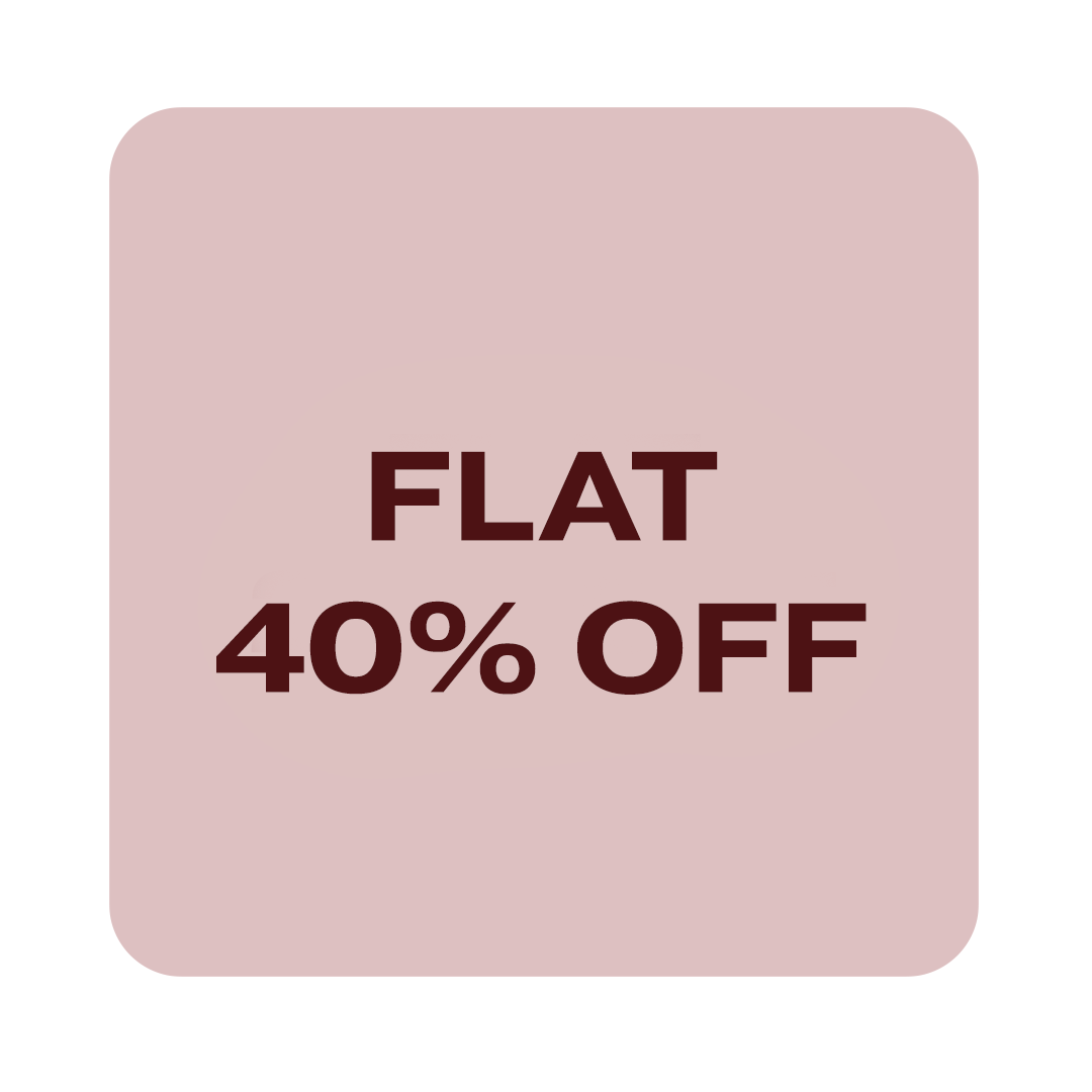 Flat 40%