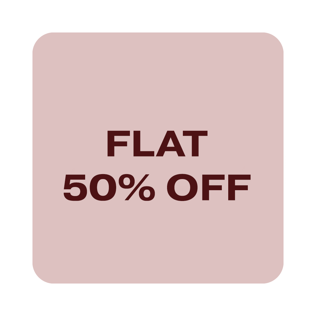 Flat 50%
