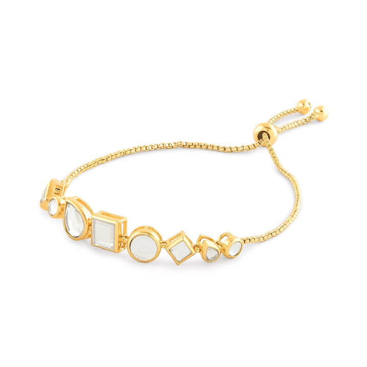 Lumen Essential Mirror Bracelet for Women by Isharya | Modern Indian Jewellery