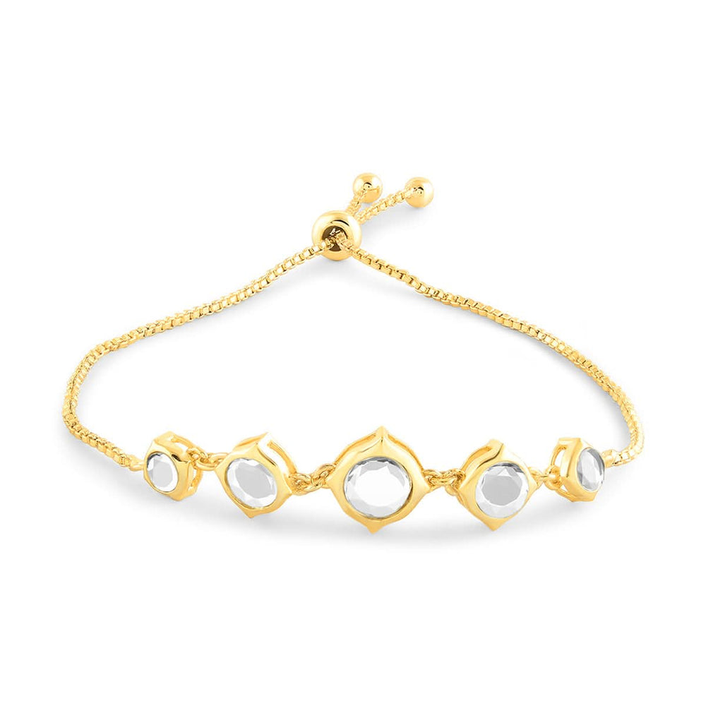 Yellow Bracelet Wristwear for Women by Isharya | Modern Indian Jewellery