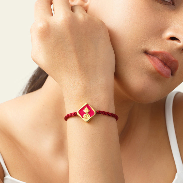 Tranquil Buddha Rakhi Bracelet