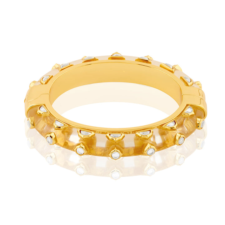 Gold Mirror Boondein Bangle